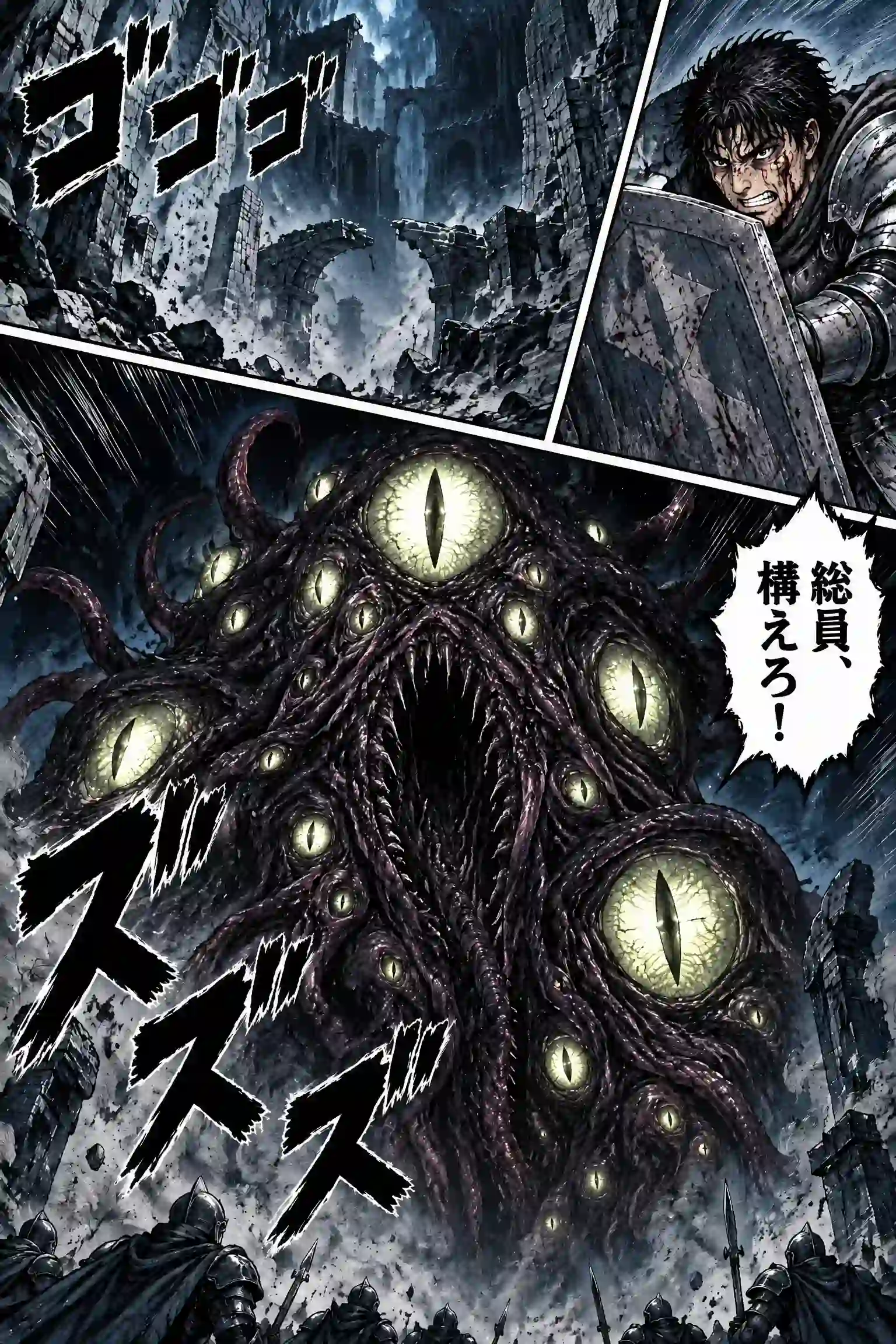 Colorize manga after image showing crisp HD artwork with natural colors, lighting, and preserved line details.
