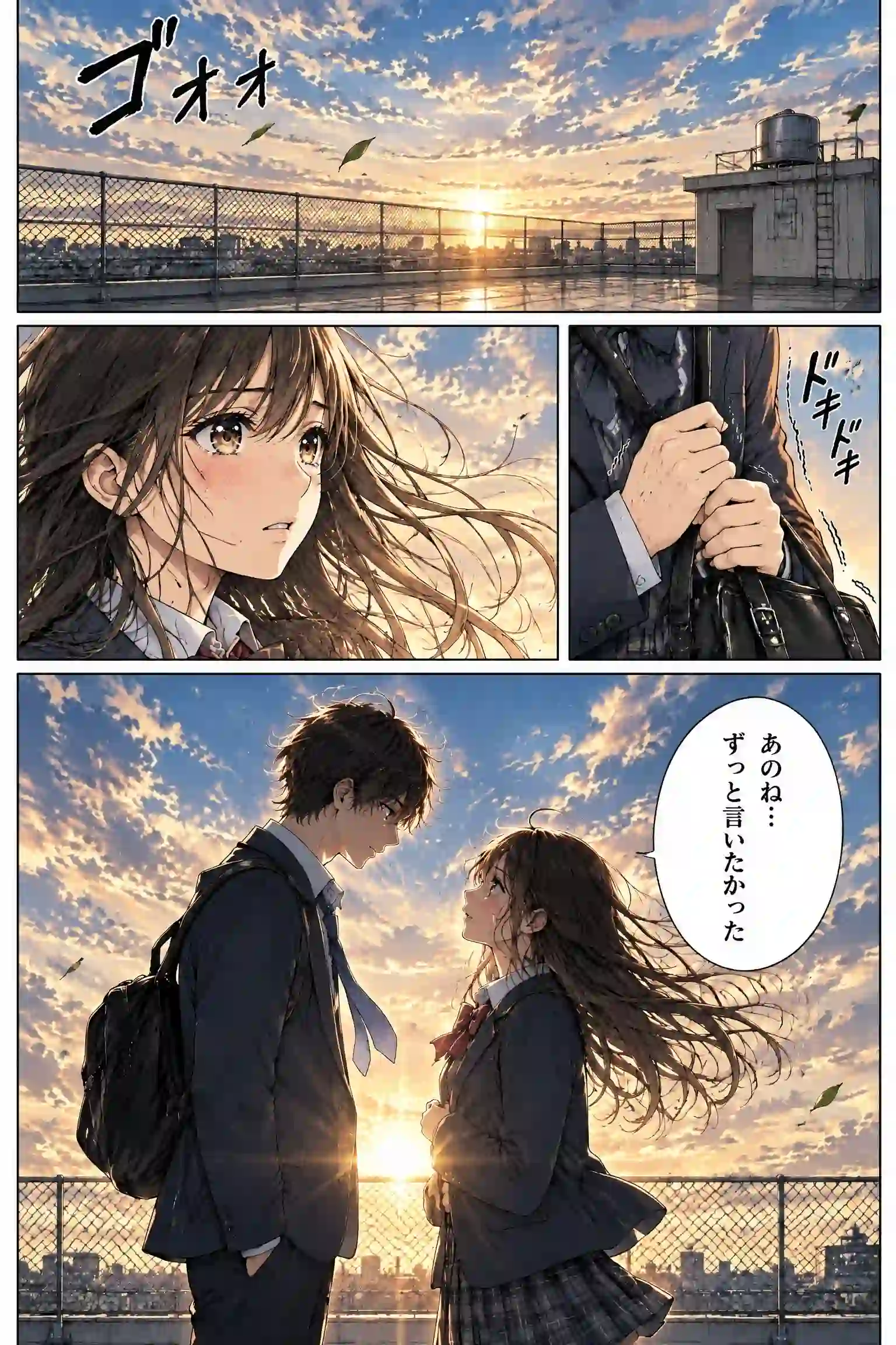 Colorize manga after image showing a vibrant finished page created for free daily trials and creative projects.